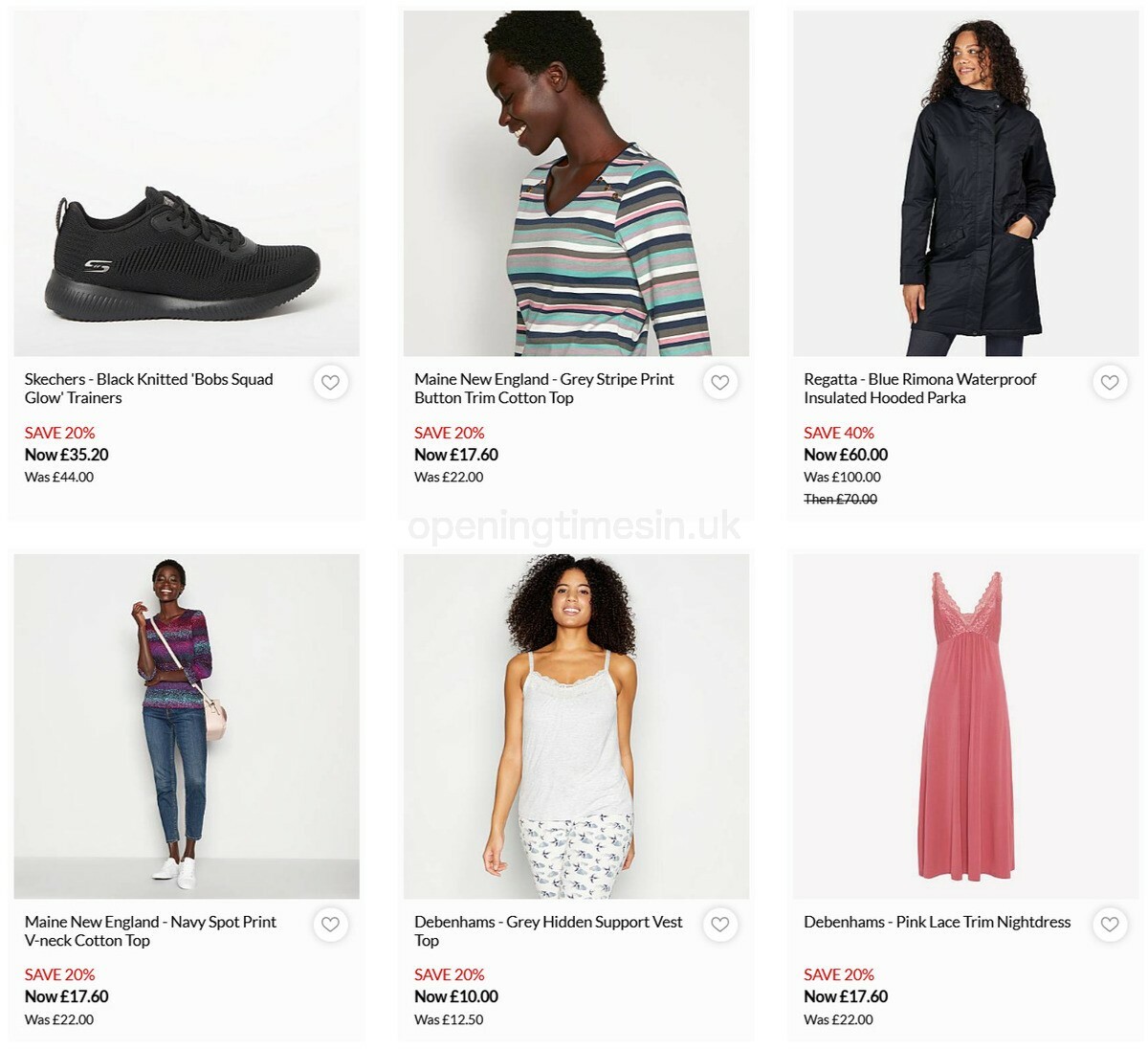 Debenhams Offers from 5 November