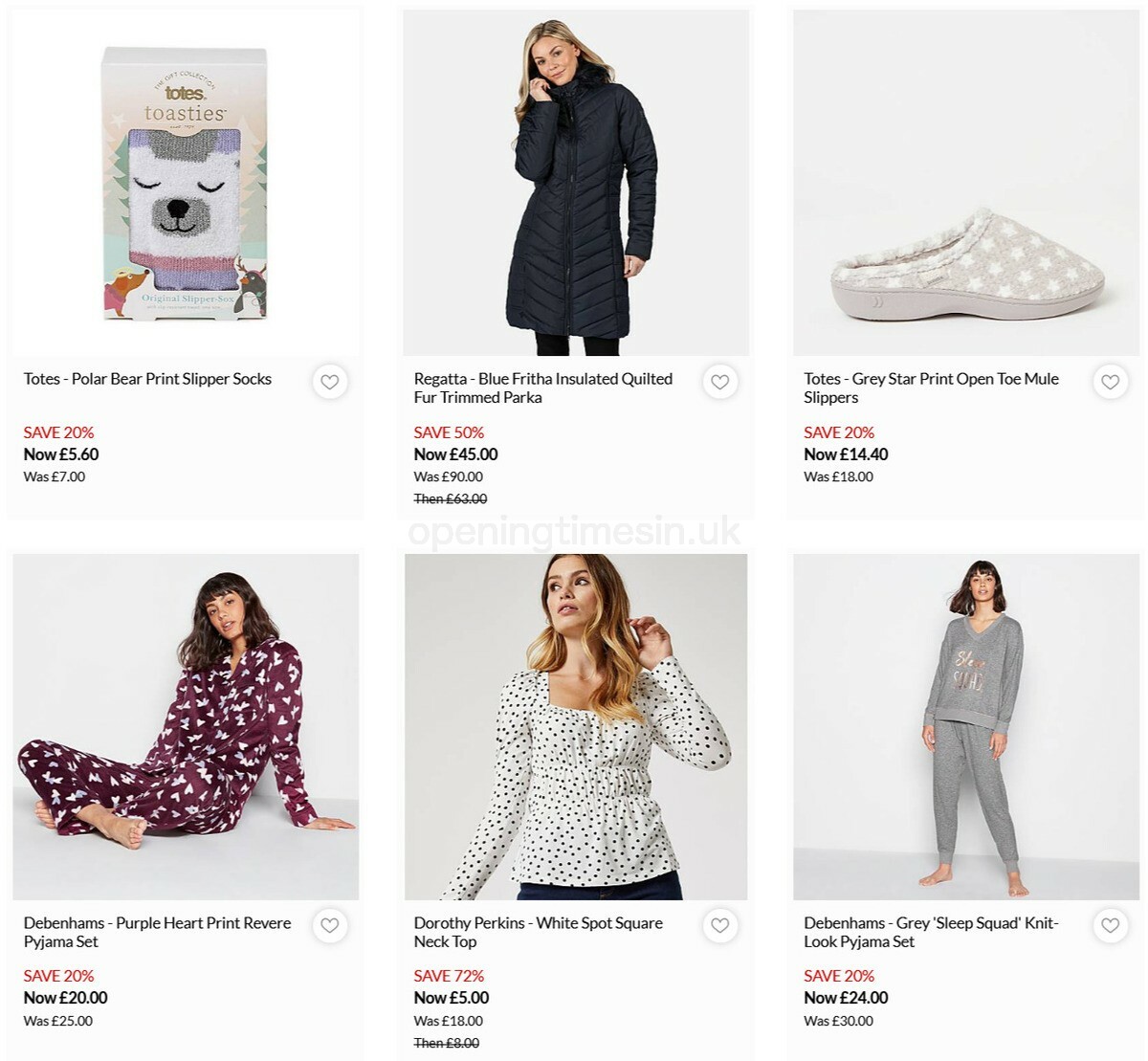 Debenhams Offers from 5 November