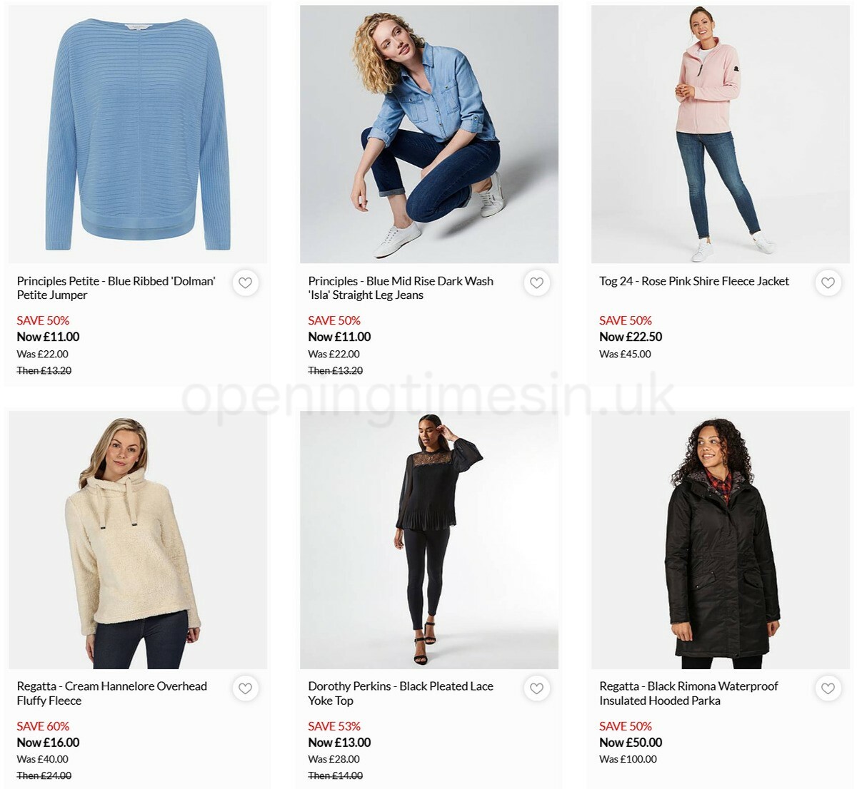 Debenhams Offers from 4 January