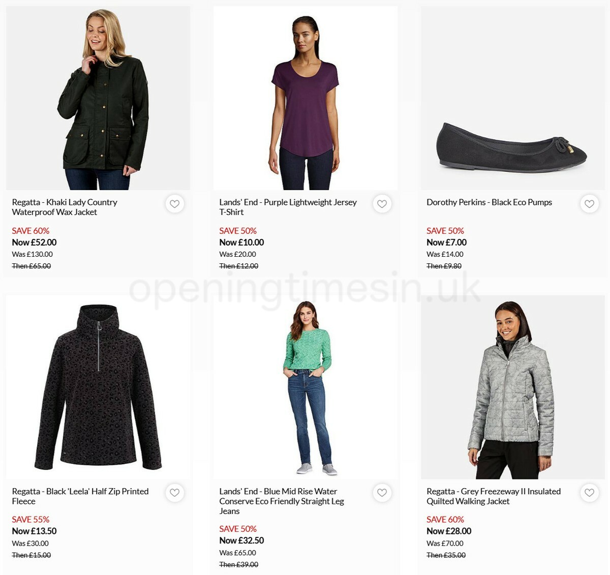 Debenhams Offers from 4 January