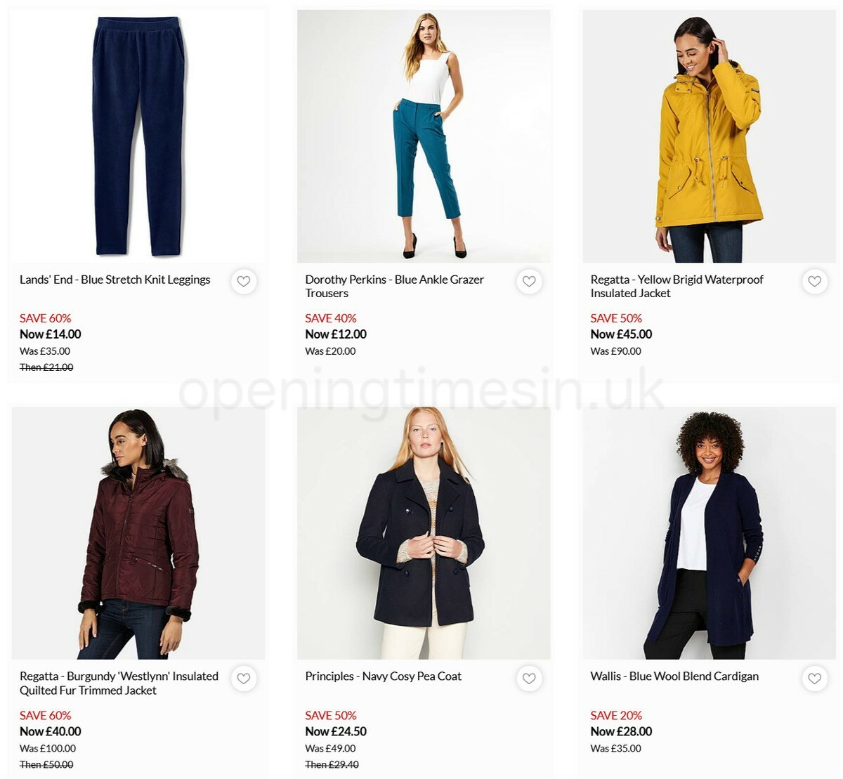 Debenhams Offers from 4 January