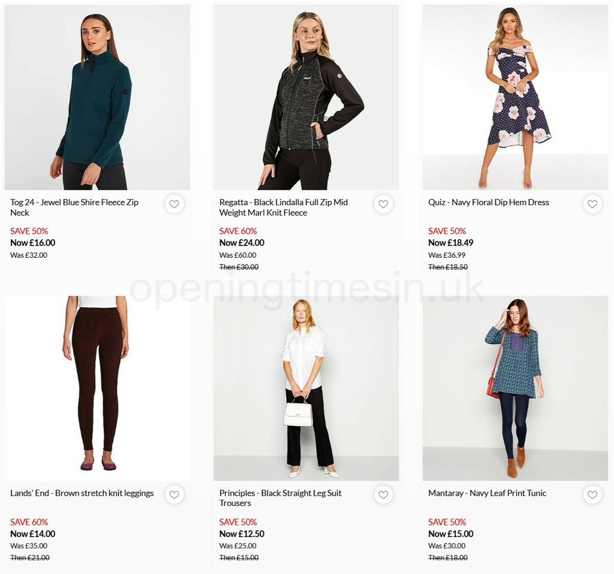 Debenhams Offers from 4 January