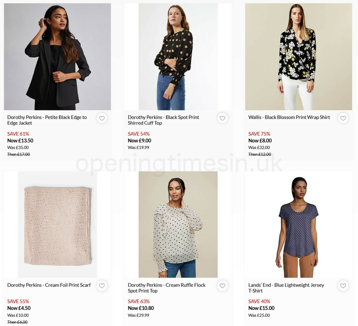 Debenhams Offers from 10 April