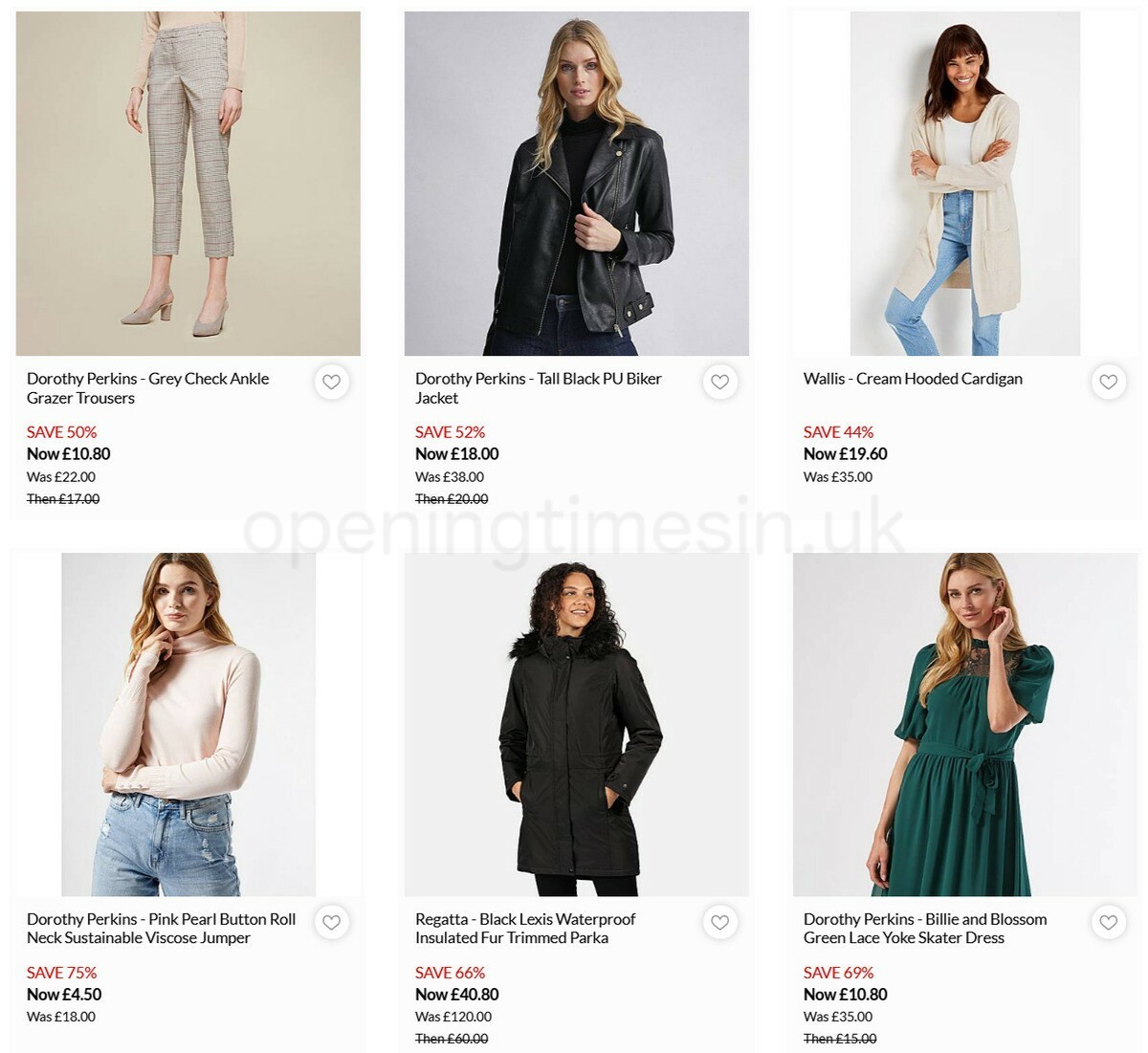 Debenhams Offers from 10 April