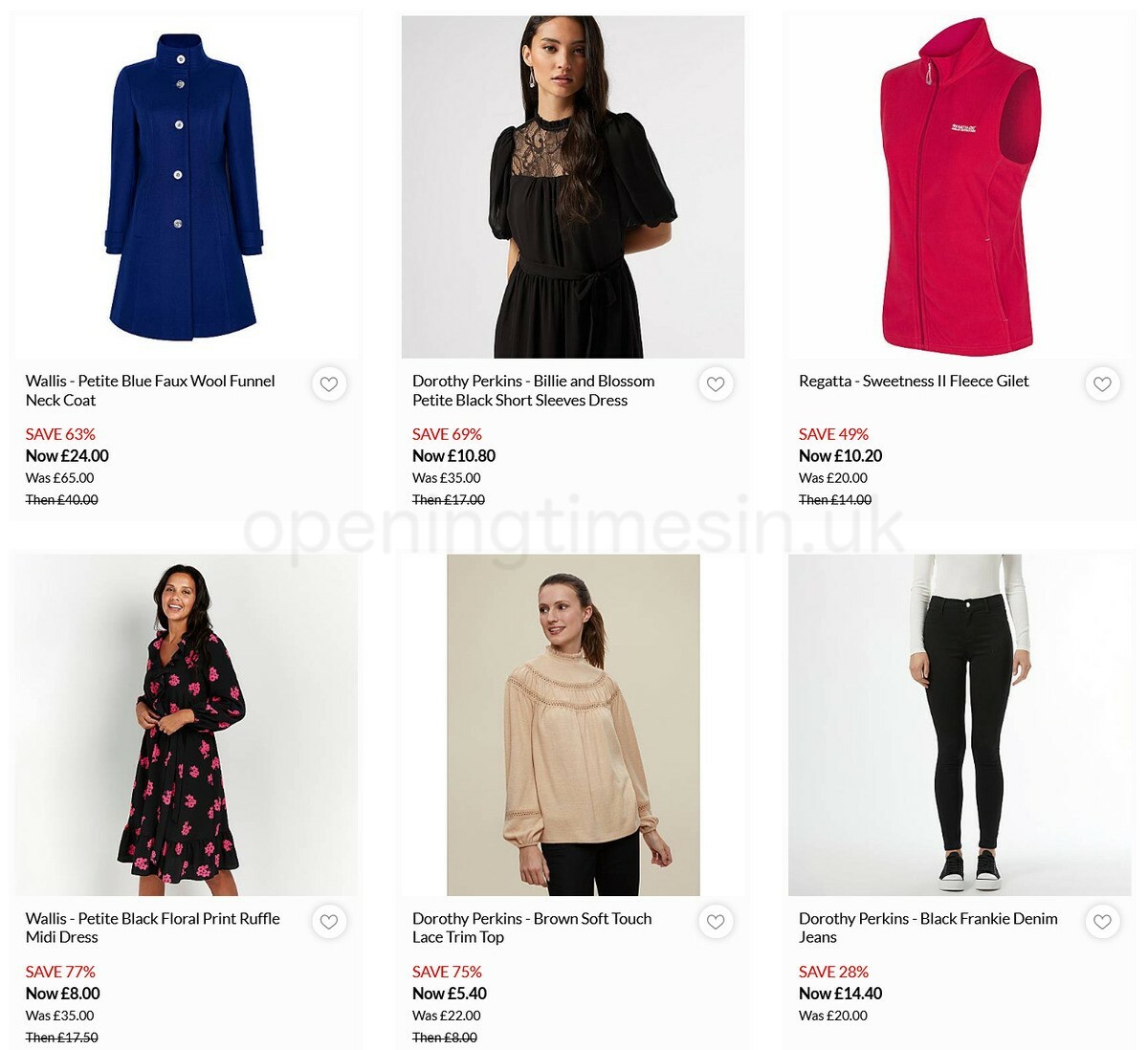 Debenhams Offers from 10 April