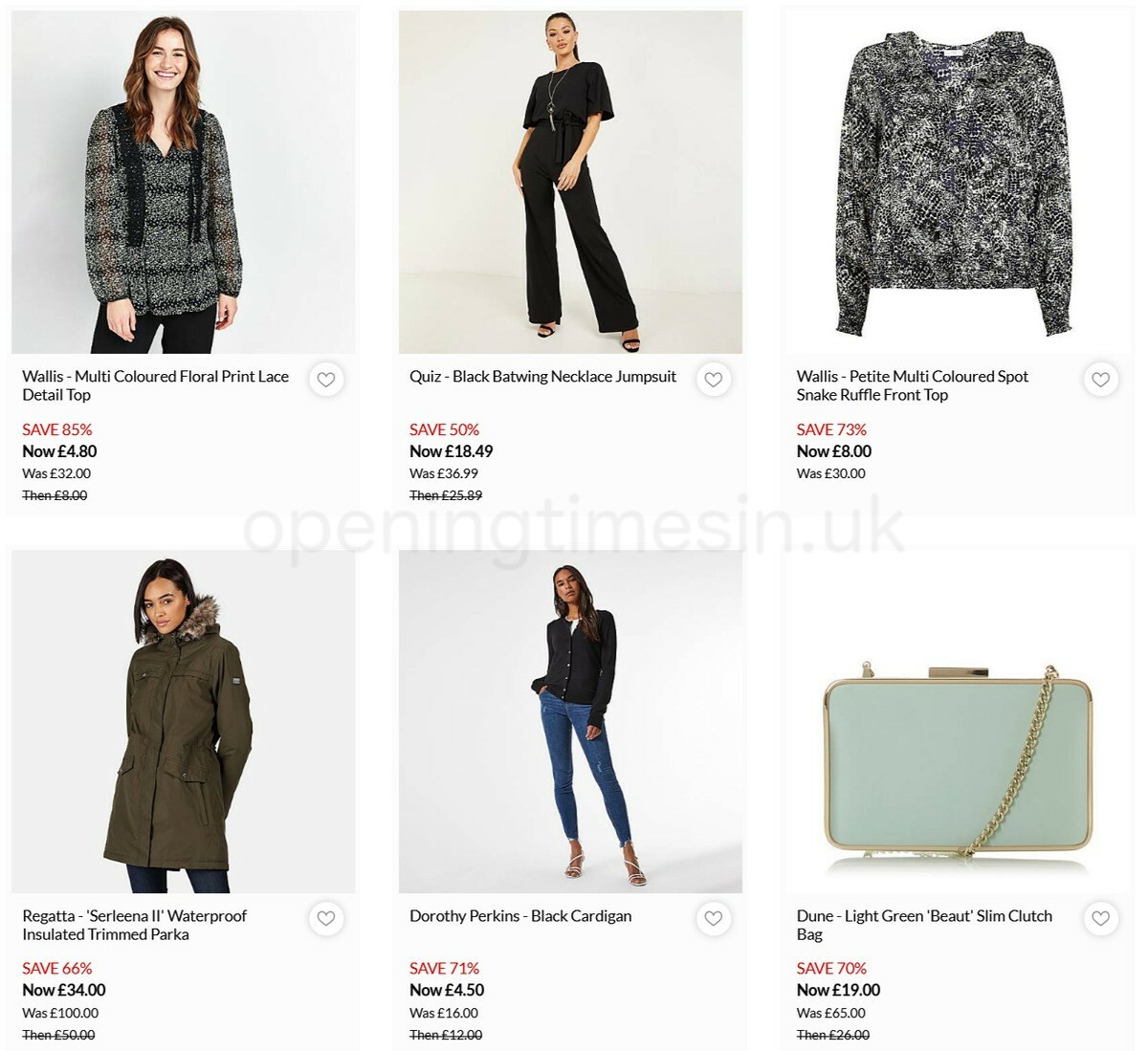 Debenhams Offers from 10 April