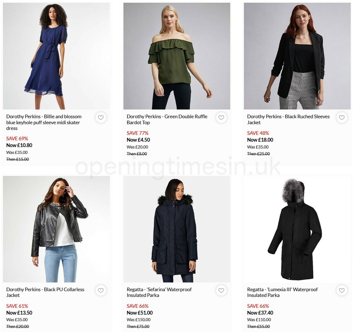 Debenhams Offers from 10 April