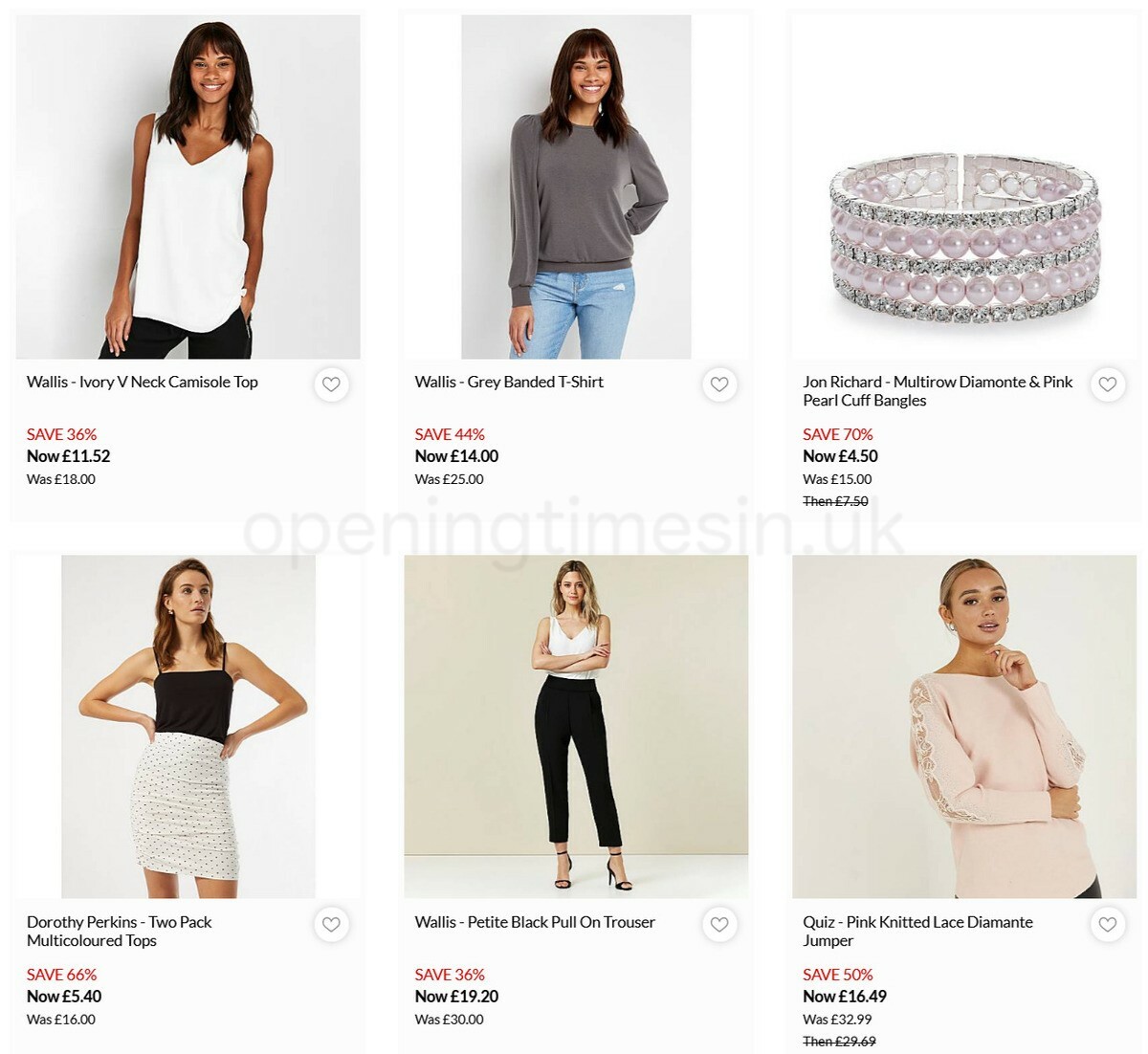 Debenhams Offers from 10 April