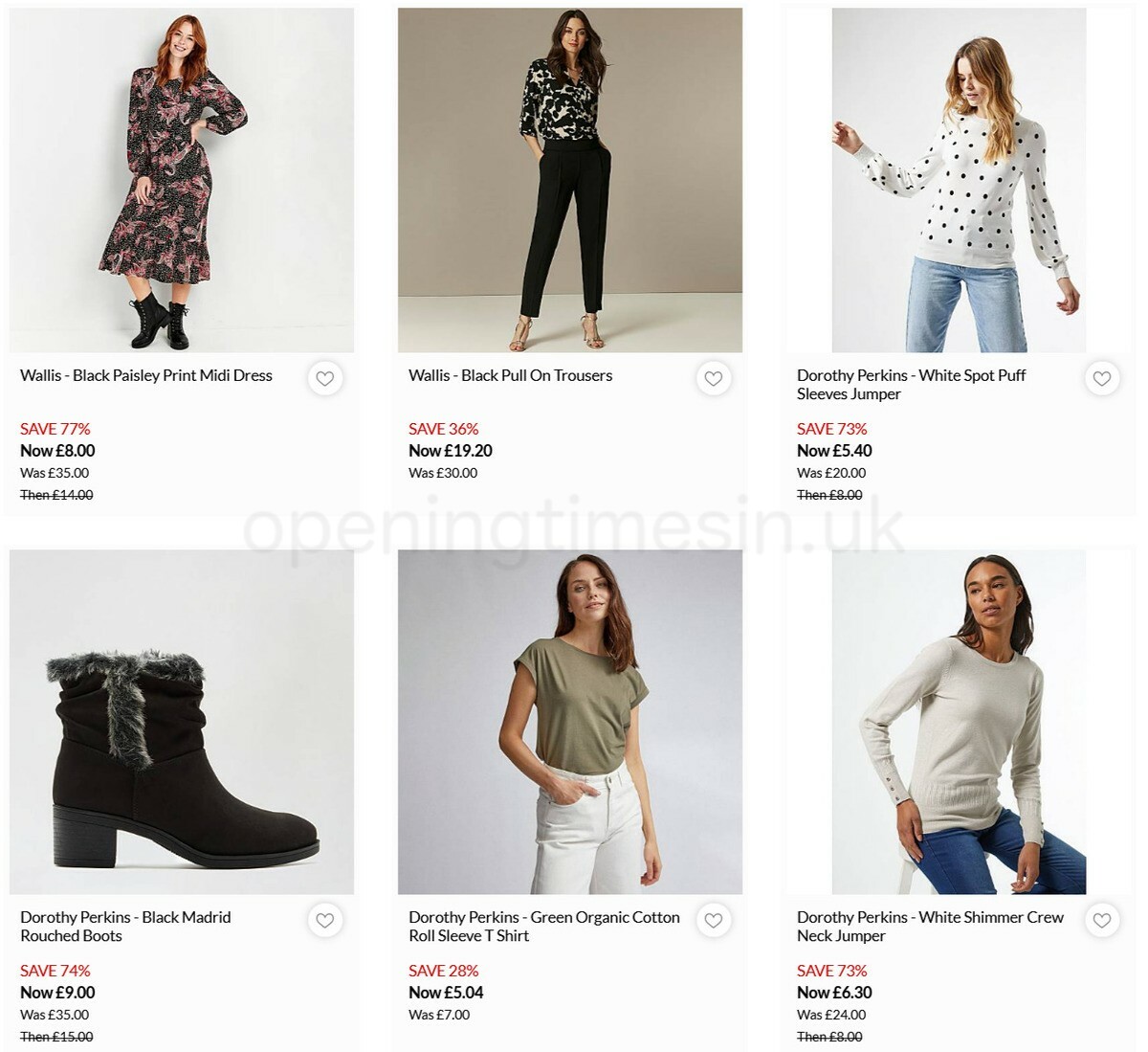 Debenhams Offers from 10 April