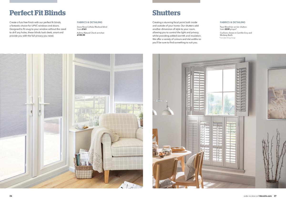 Dunelm Offers from 1 October