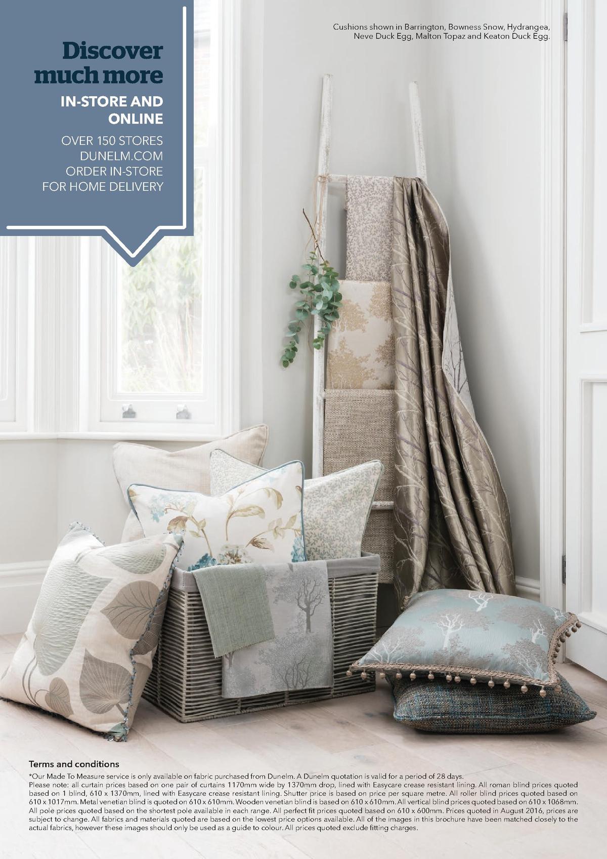 Dunelm Offers from 1 October