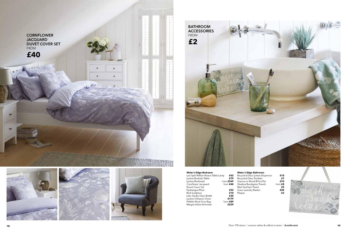 Dunelm Spring/Summer 2019 Offers from 20 March