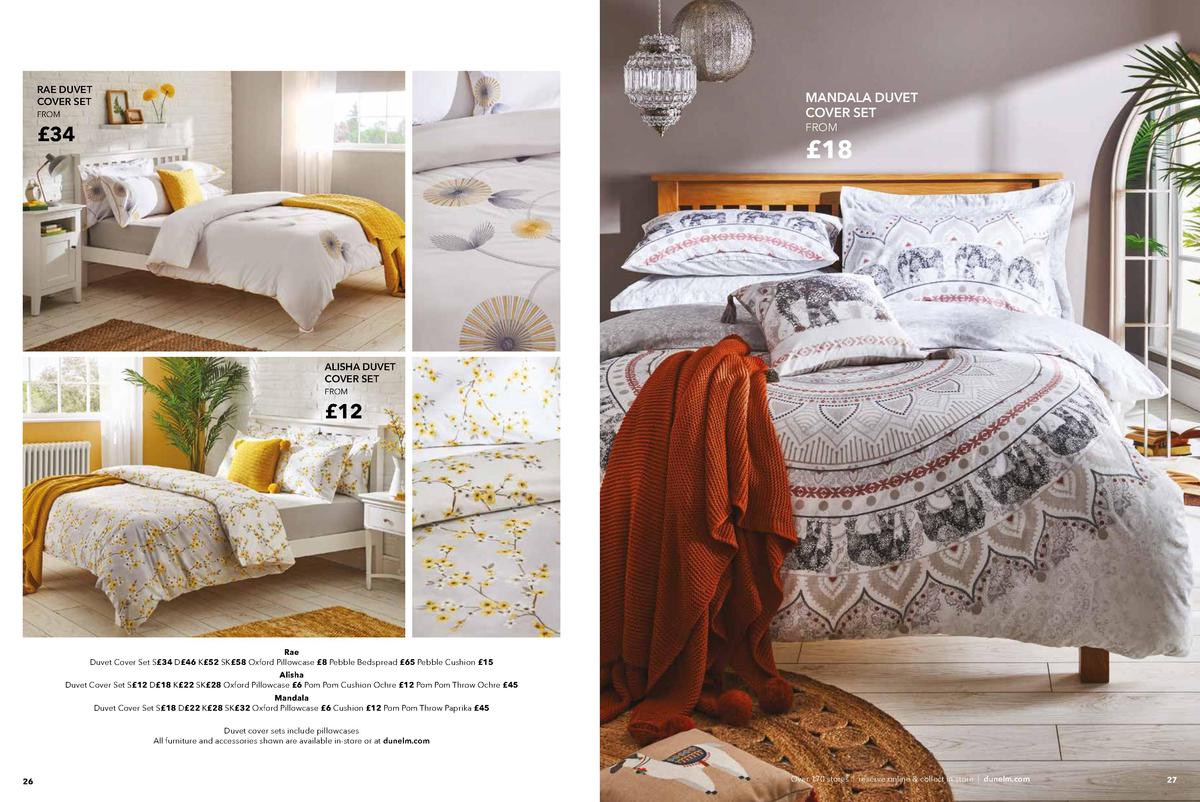 Dunelm Spring/Summer 2019 Offers from 20 March