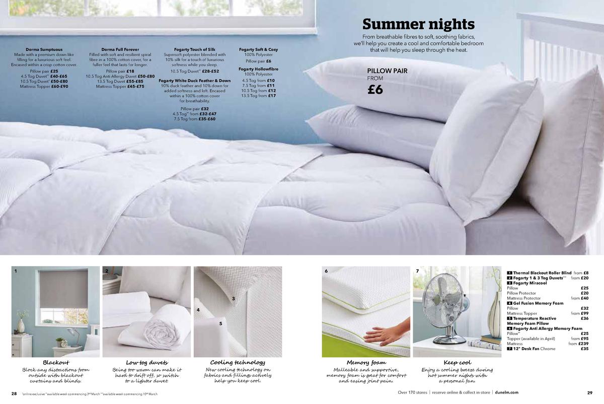 Dunelm Spring/Summer 2019 Offers from 20 March