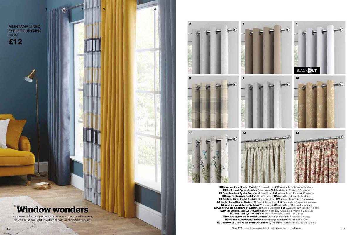 Dunelm Spring/Summer 2019 Offers from 20 March