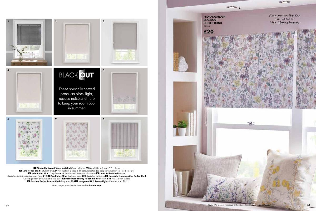 Dunelm Spring/Summer 2019 Offers from 20 March