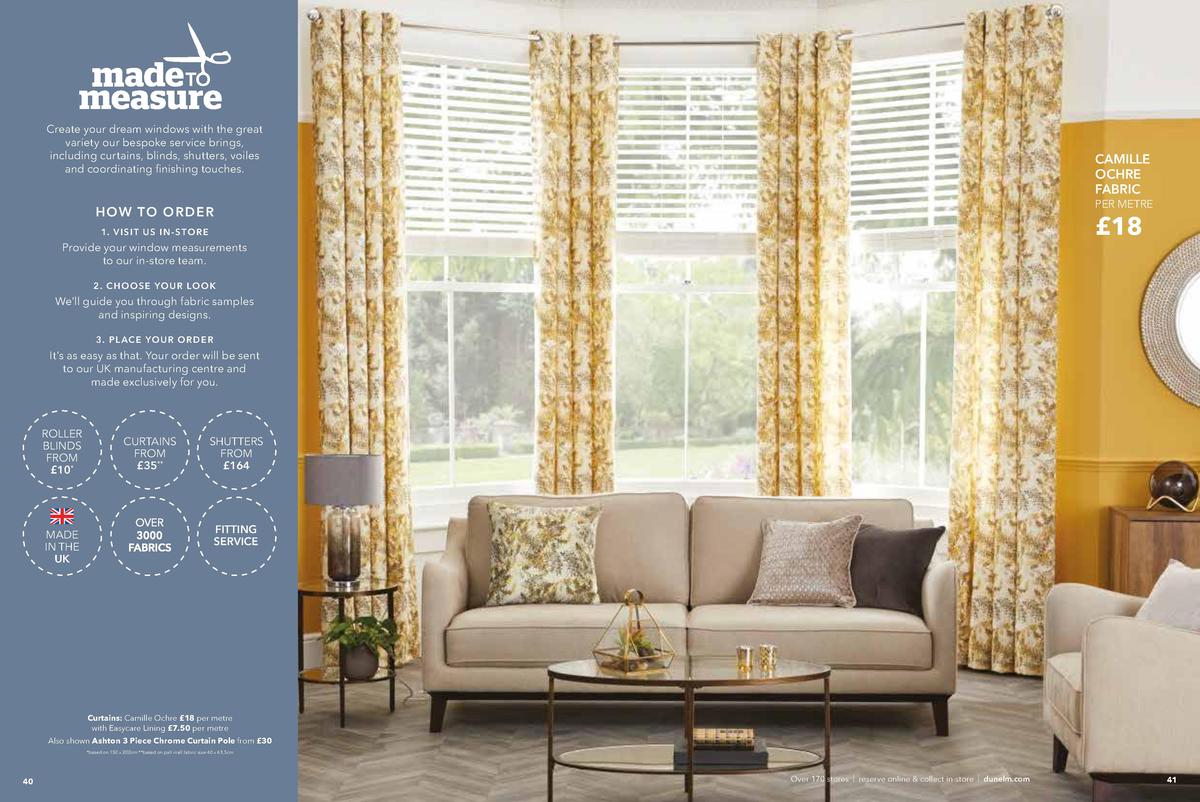 Dunelm Spring/Summer 2019 Offers from 20 March