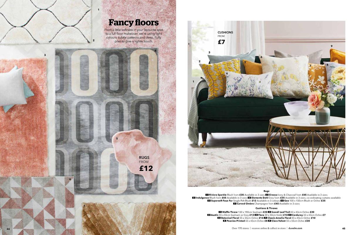 Dunelm Spring/Summer 2019 Offers from 20 March