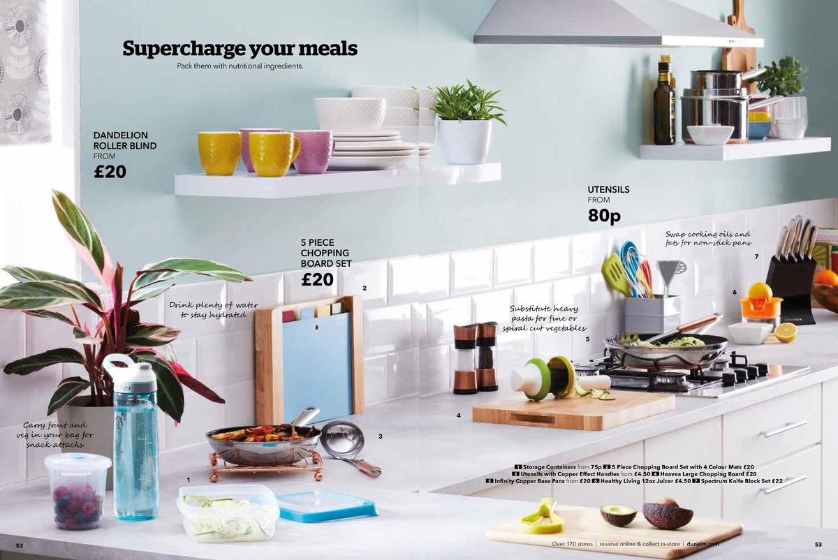 Dunelm Spring/Summer 2019 Offers from 20 March