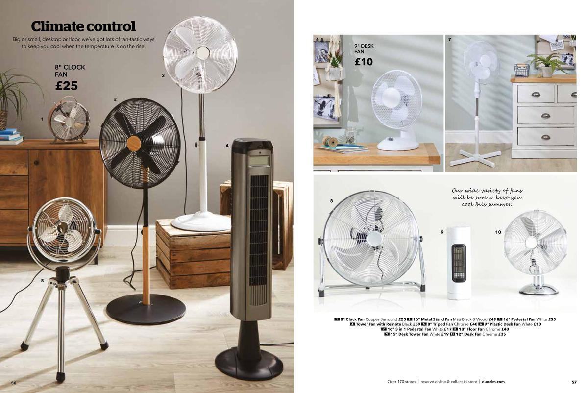 Dunelm Spring/Summer 2019 Offers from 20 March