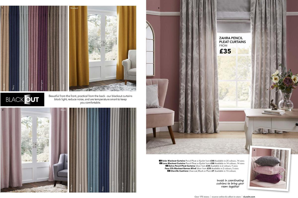 Dunelm Autumn/Winter 2019 Offers from 1 September