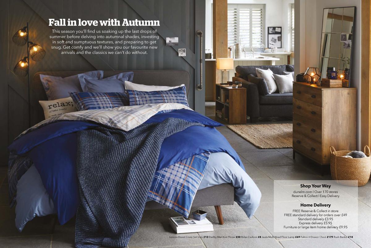 Dunelm Autumn/Winter 2019 Offers from 1 September