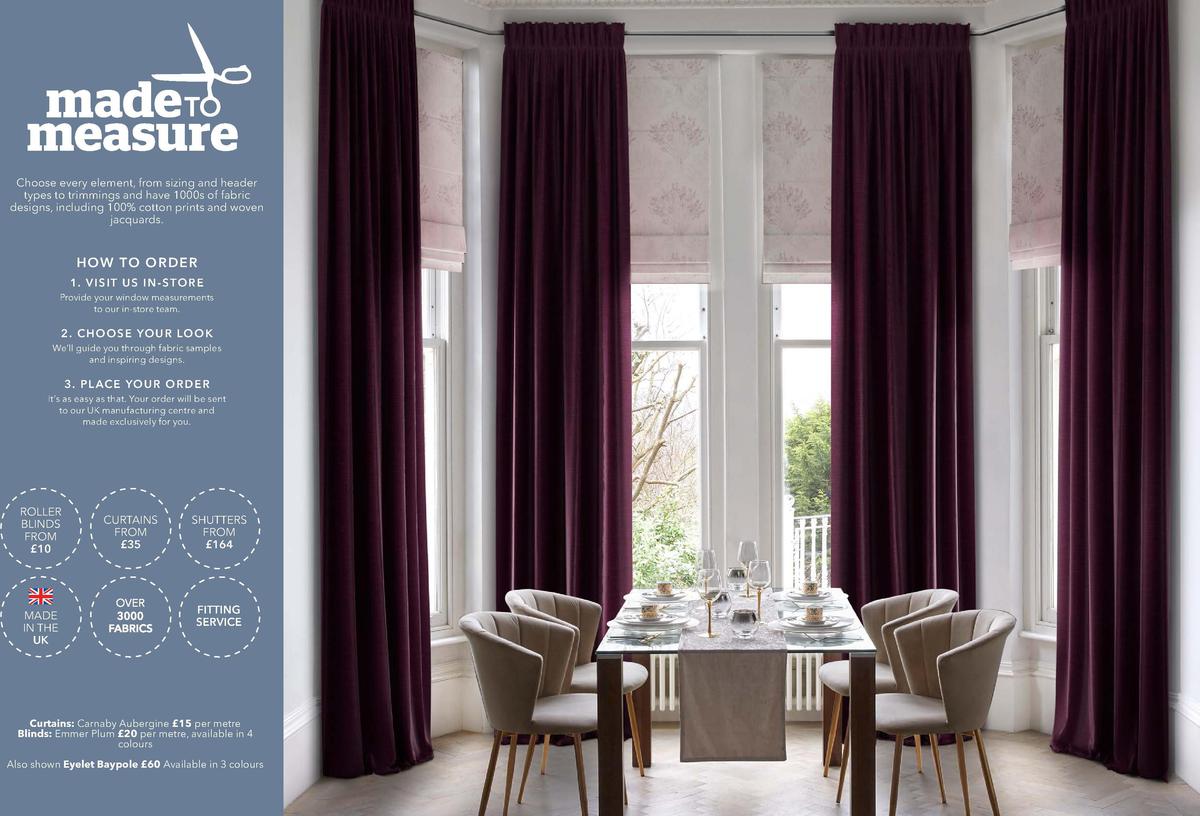 Dunelm Autumn/Winter 2019 Offers from 1 September