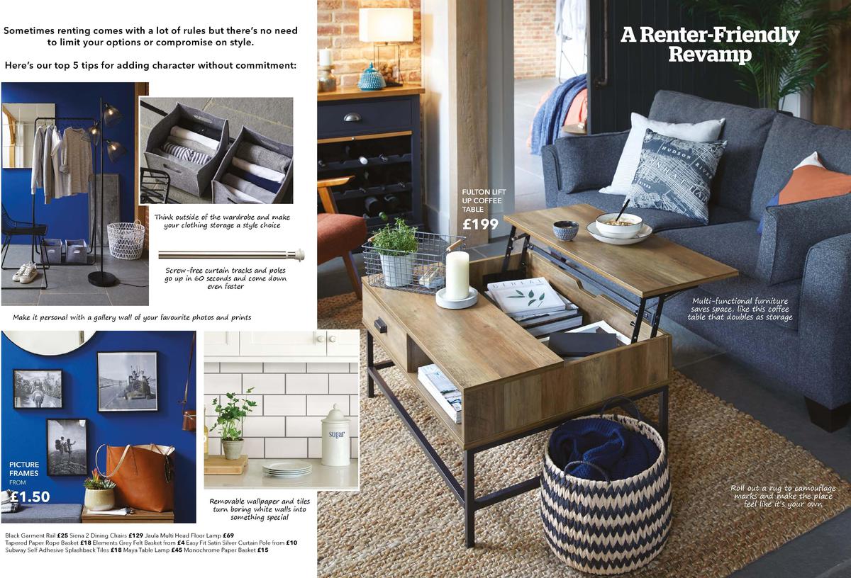 Dunelm Autumn/Winter 2019 Offers from 1 September