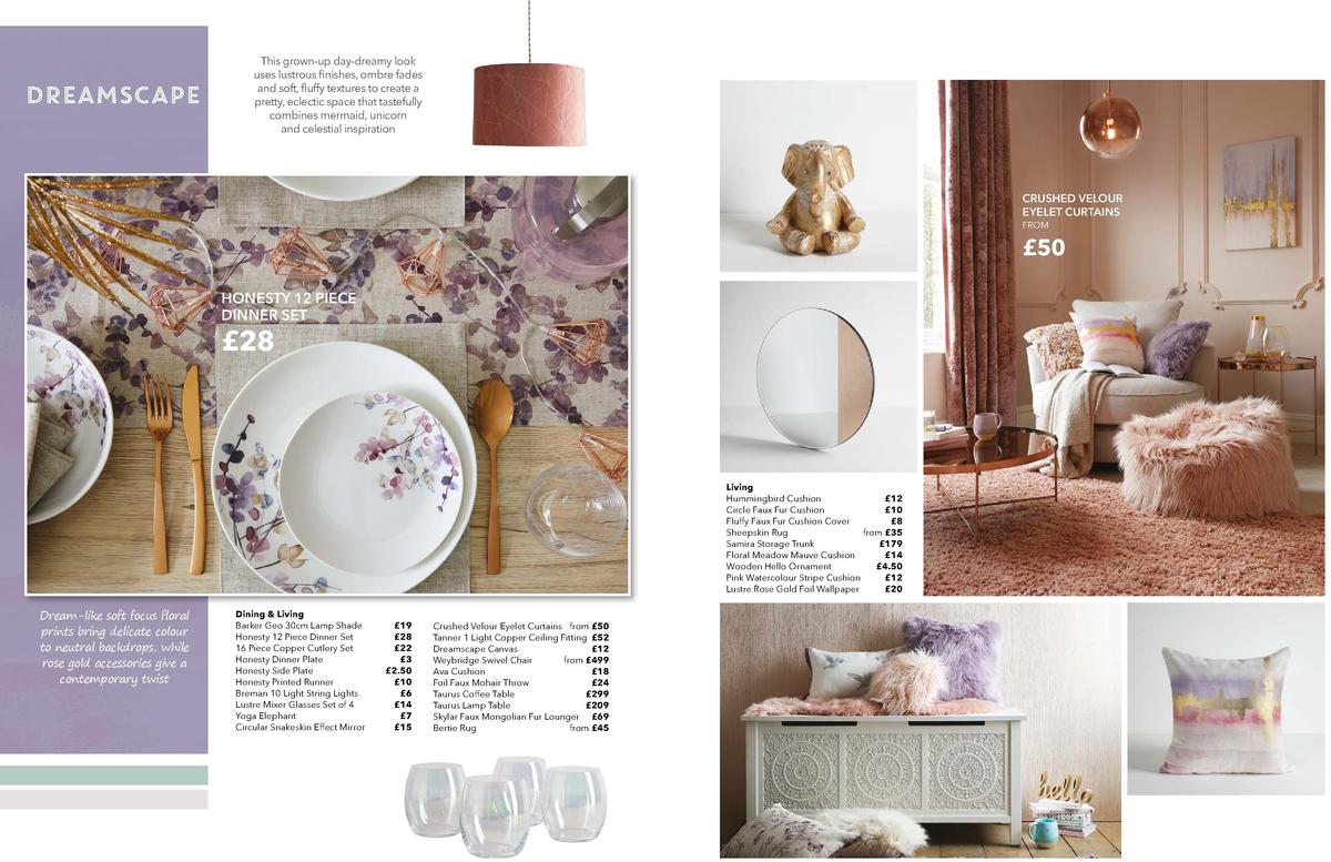 Dunelm Autumn/Winter 2019 Offers from 1 September