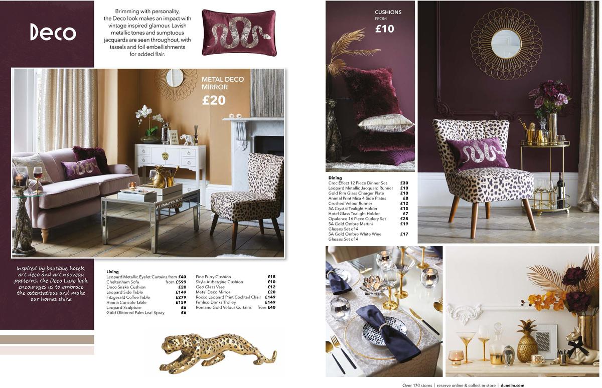 Dunelm Autumn/Winter 2019 Offers from 1 September