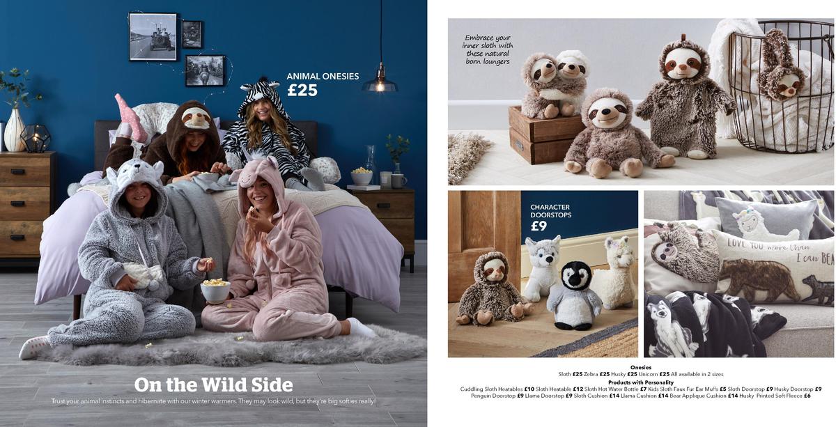 Dunelm Winter 2019 Offers from 10 October
