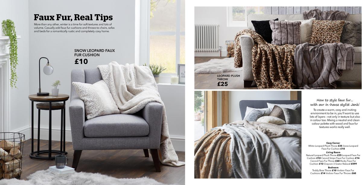Dunelm Winter 2019 Offers from 10 October