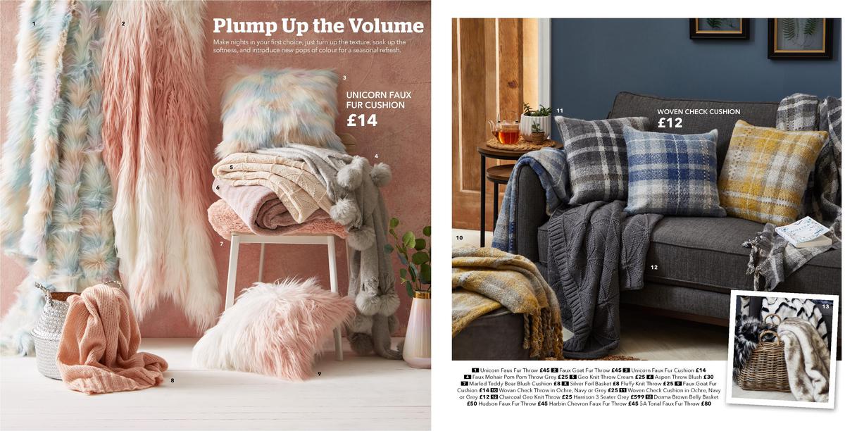 Dunelm Winter 2019 Offers from 10 October