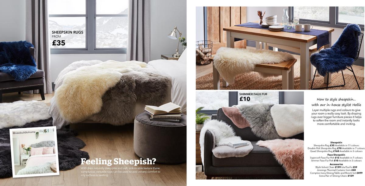 Dunelm Winter 2019 Offers from 10 October