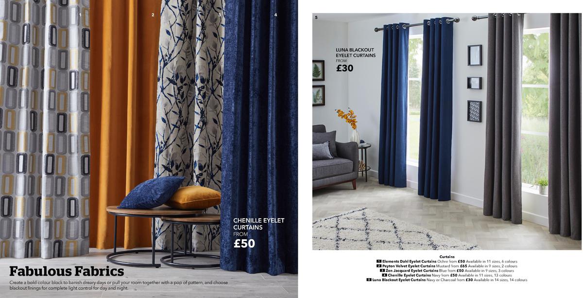 Dunelm Winter 2019 Offers from 10 October