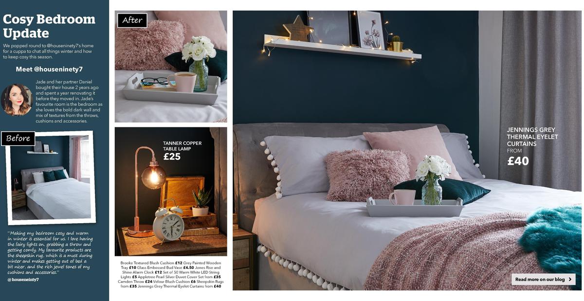 Dunelm Winter 2019 Offers from 10 October