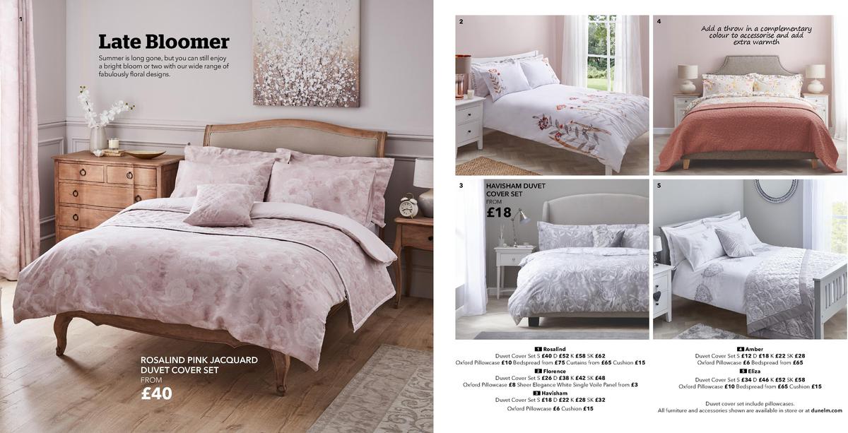 Dunelm Winter 2019 Offers from 10 October