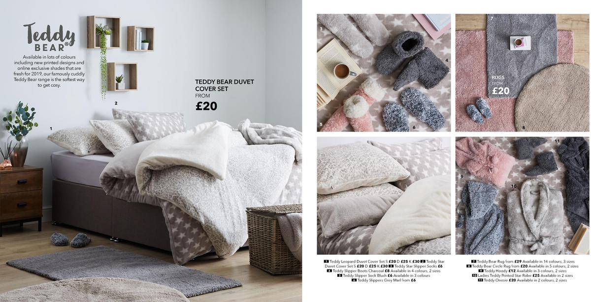 Dunelm Winter 2019 Offers from 10 October