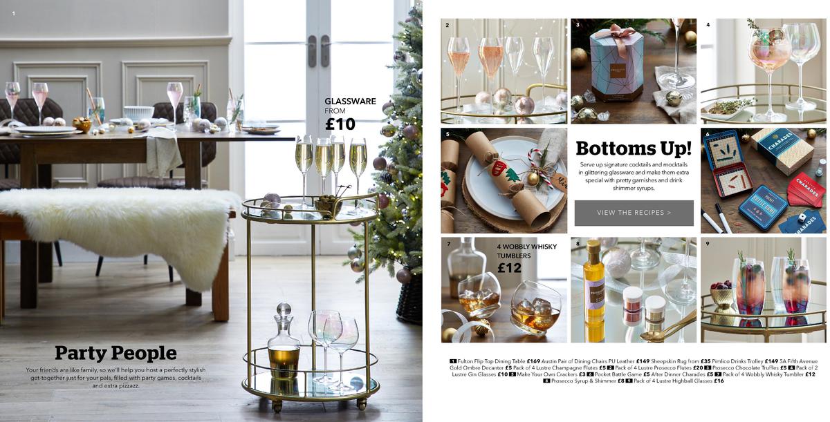 Dunelm Christmas Catalogue Offers from 28 October