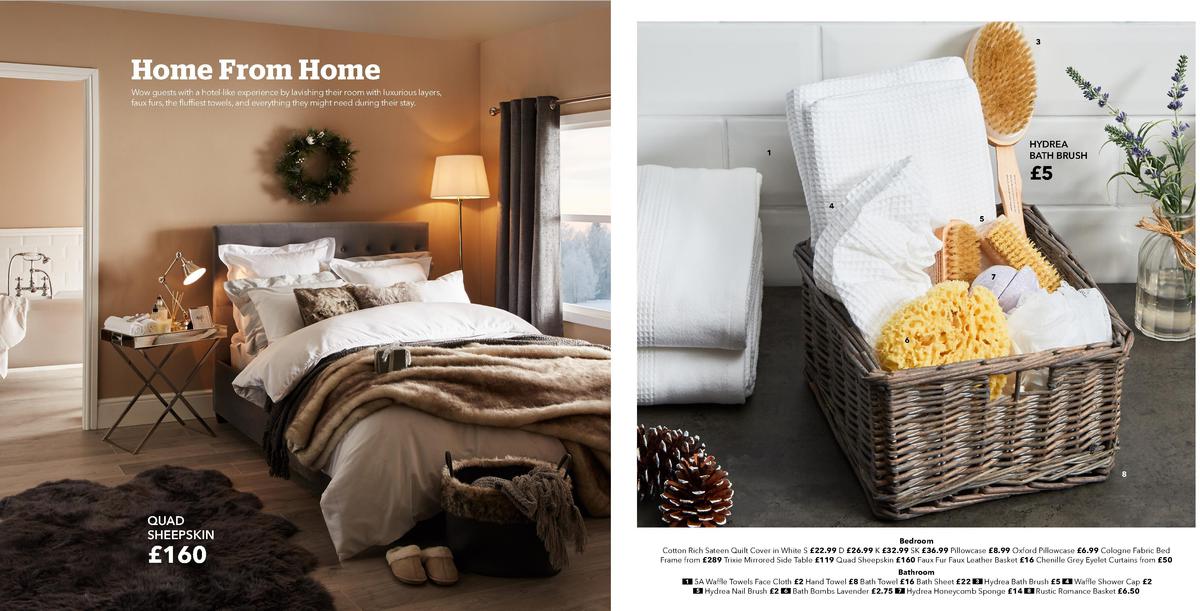 Dunelm Christmas Catalogue Offers from 28 October