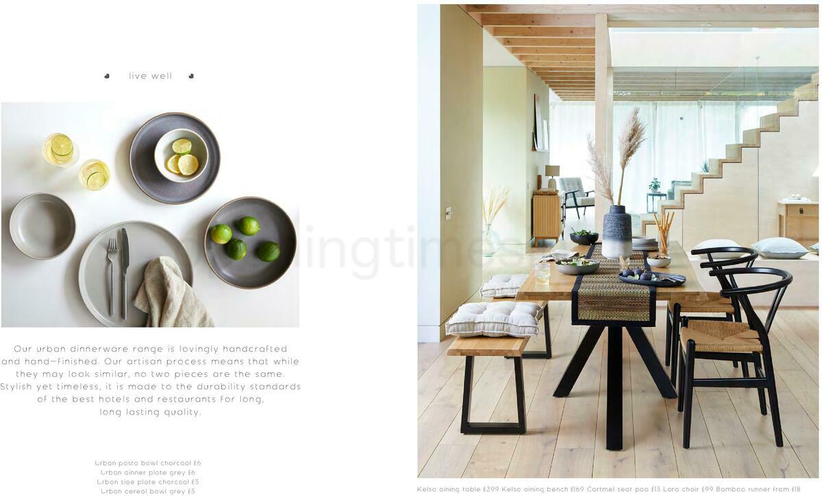 Dunelm Spring/Summer 2021 Lookbook Offers from 10 January