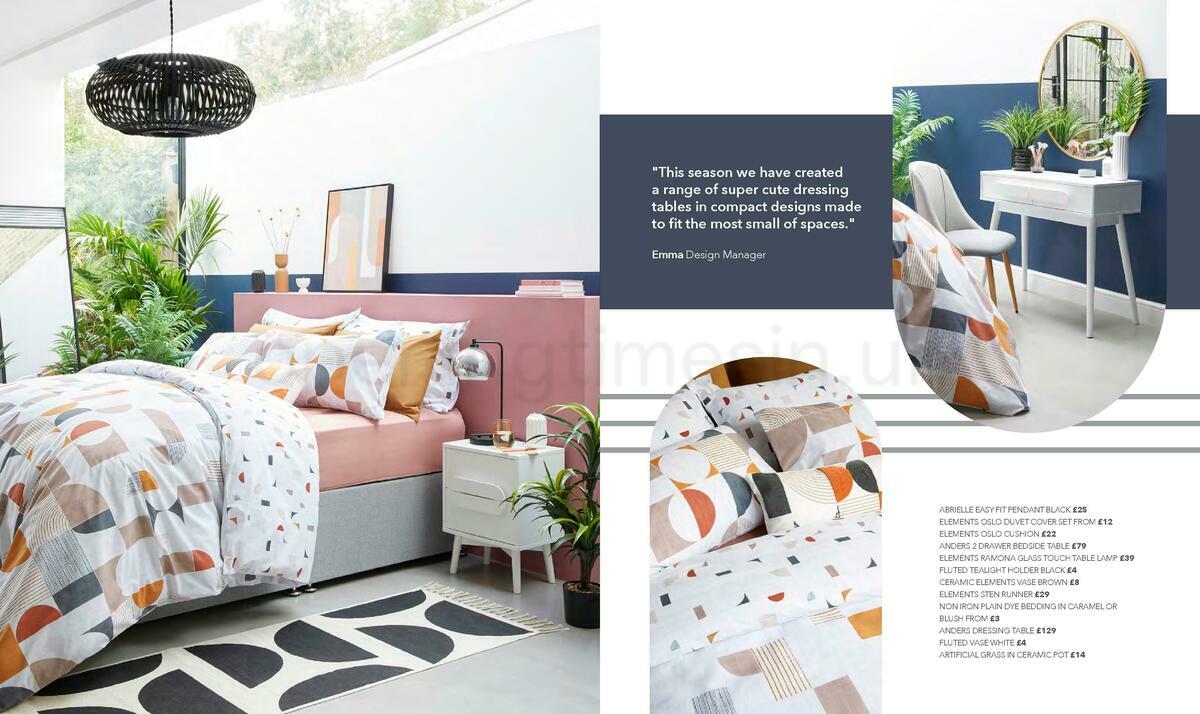 Dunelm Spring/Summer 2021 Lookbook Offers from 10 January