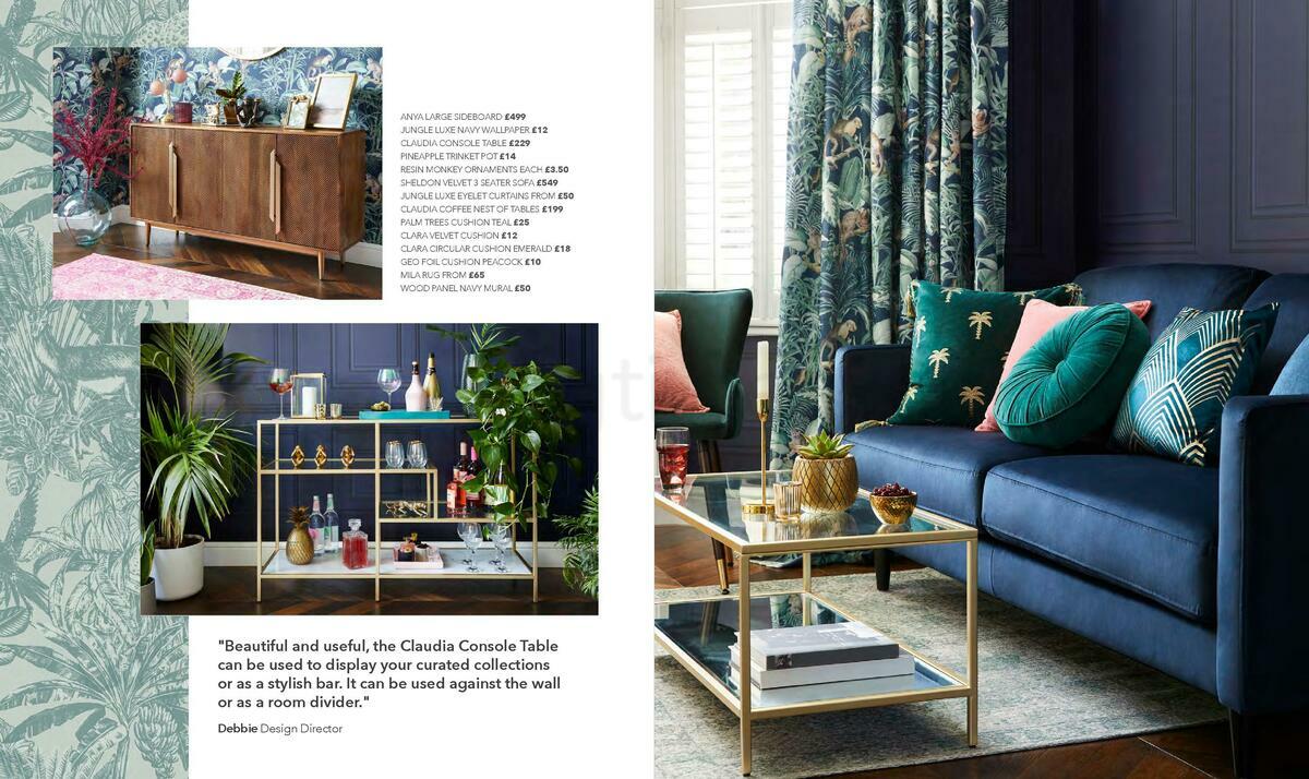 Dunelm Spring/Summer 2021 Lookbook Offers from 10 January