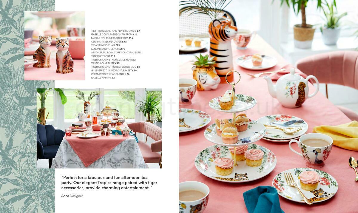 Dunelm Spring/Summer 2021 Lookbook Offers from 10 January