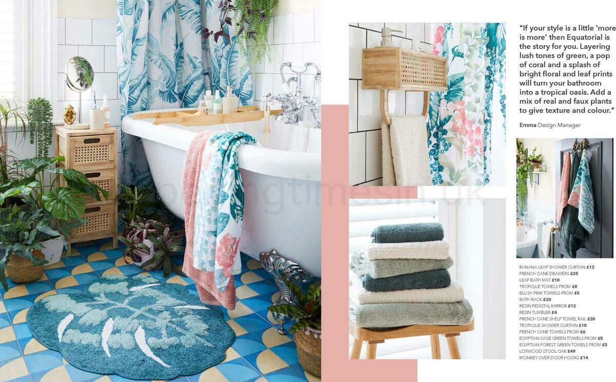 Dunelm Spring/Summer 2021 Lookbook Offers from 10 January