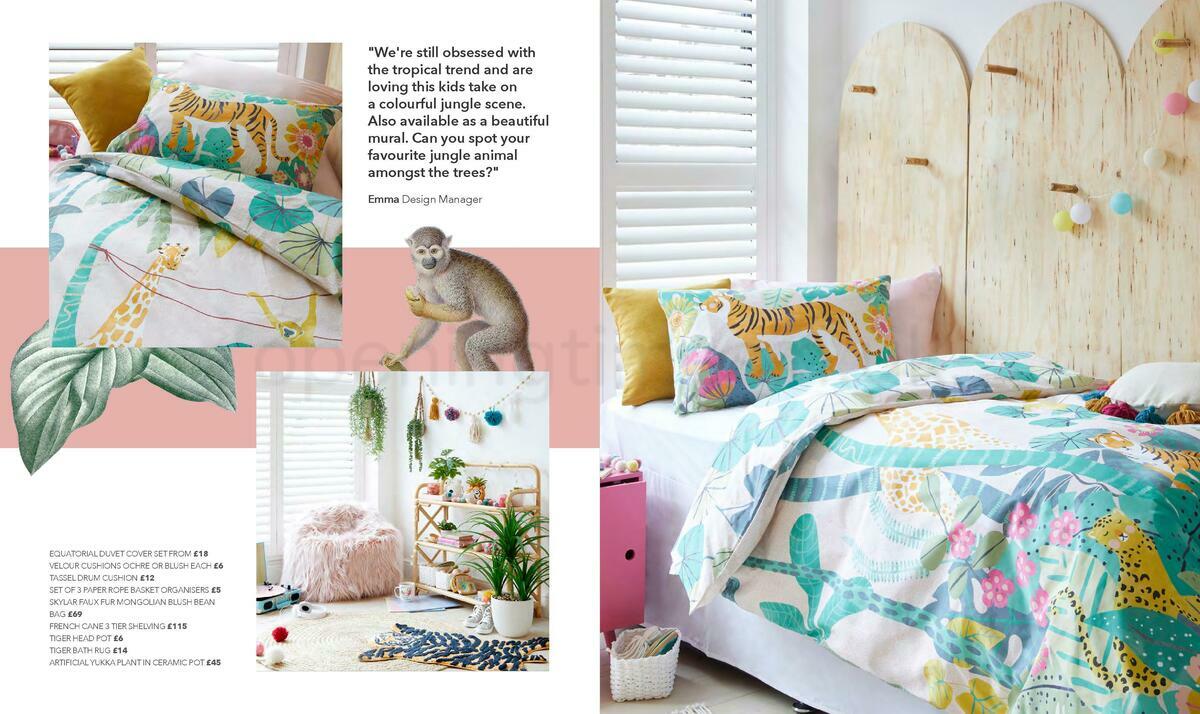 Dunelm Spring/Summer 2021 Lookbook Offers from 10 January