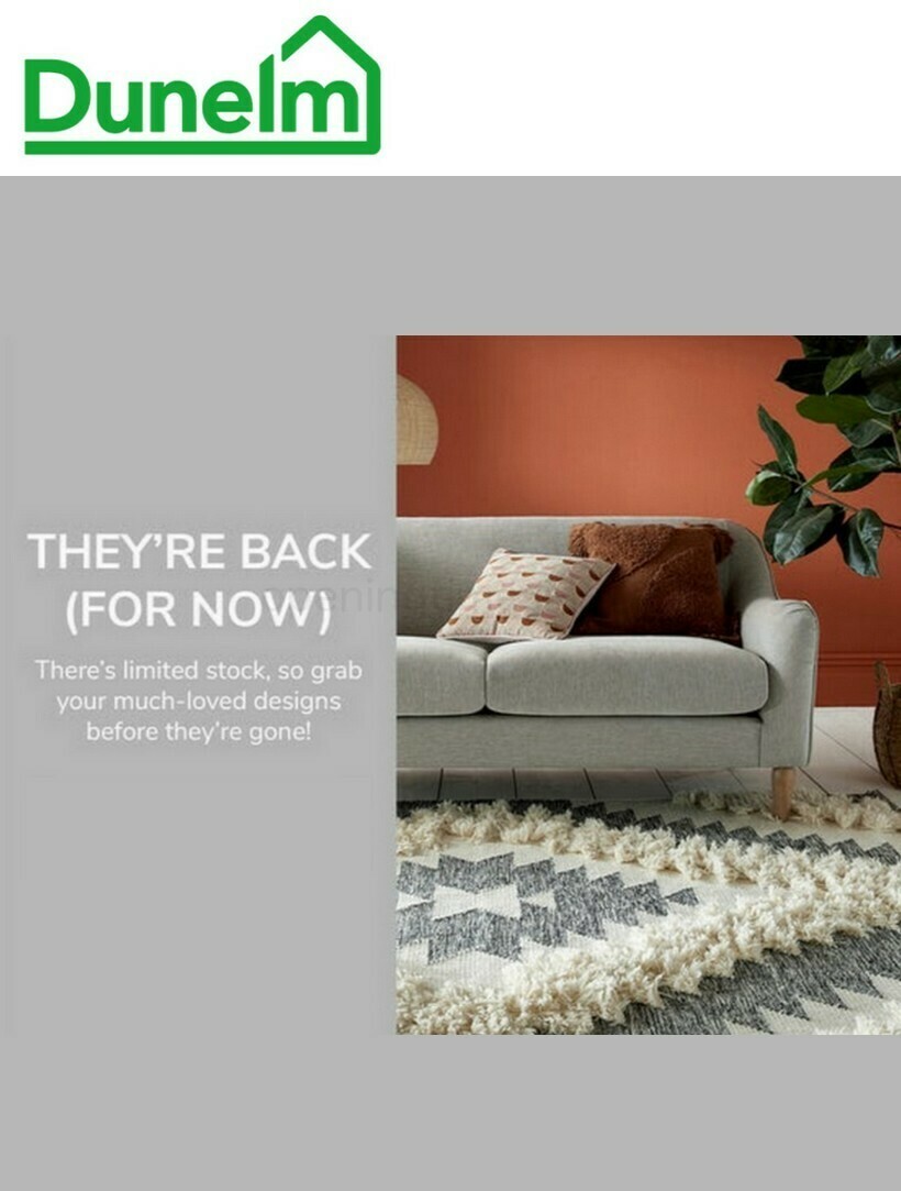 Dunelm Offers from 25 April