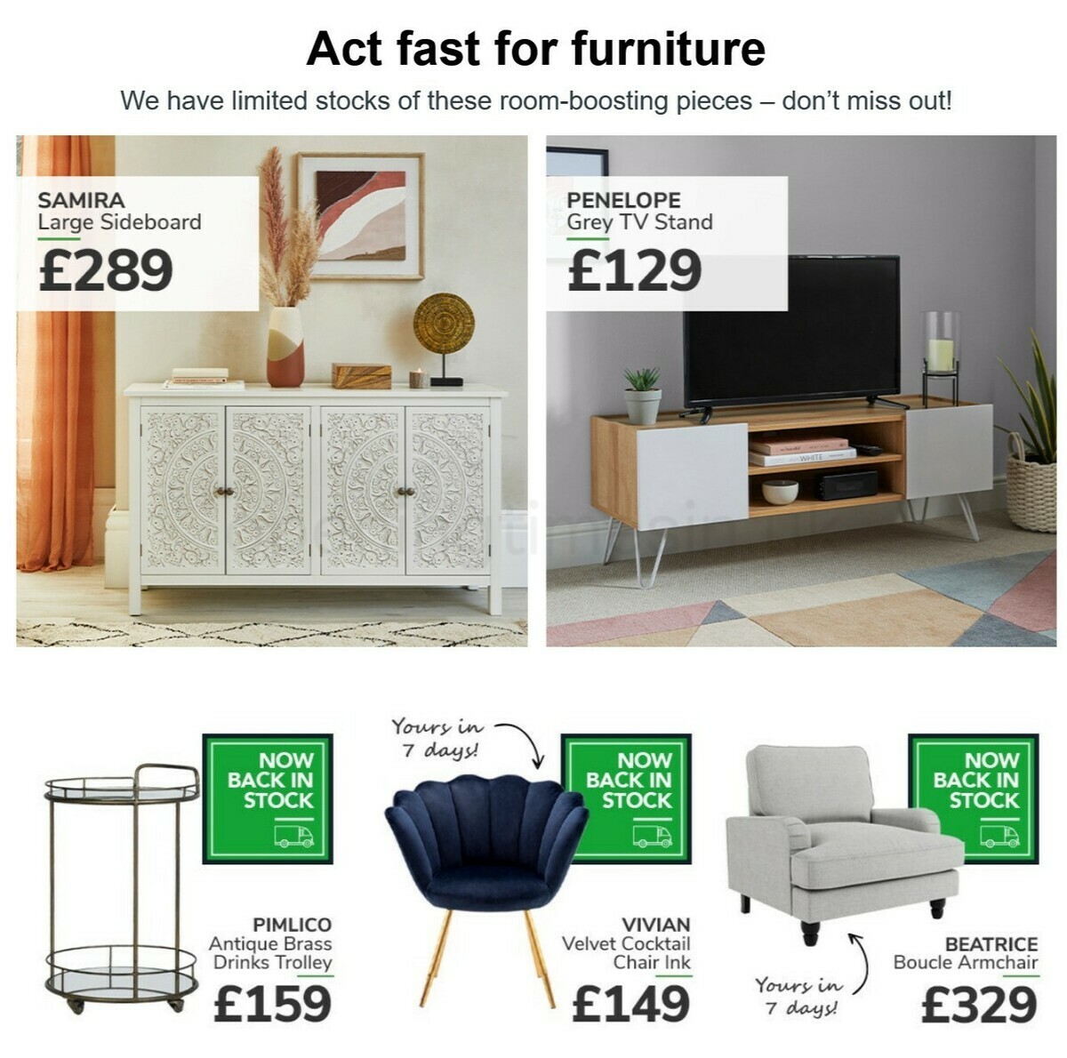 Dunelm Offers from 25 April