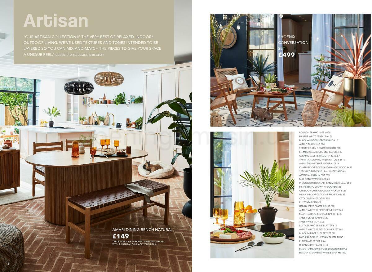 Dunelm Spring/Summer Offers from 23 January