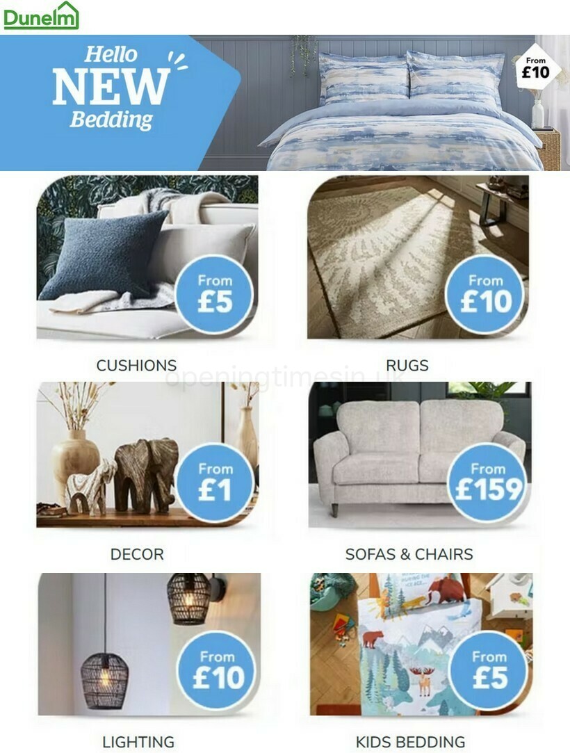 Dunelm Offers from 23 January